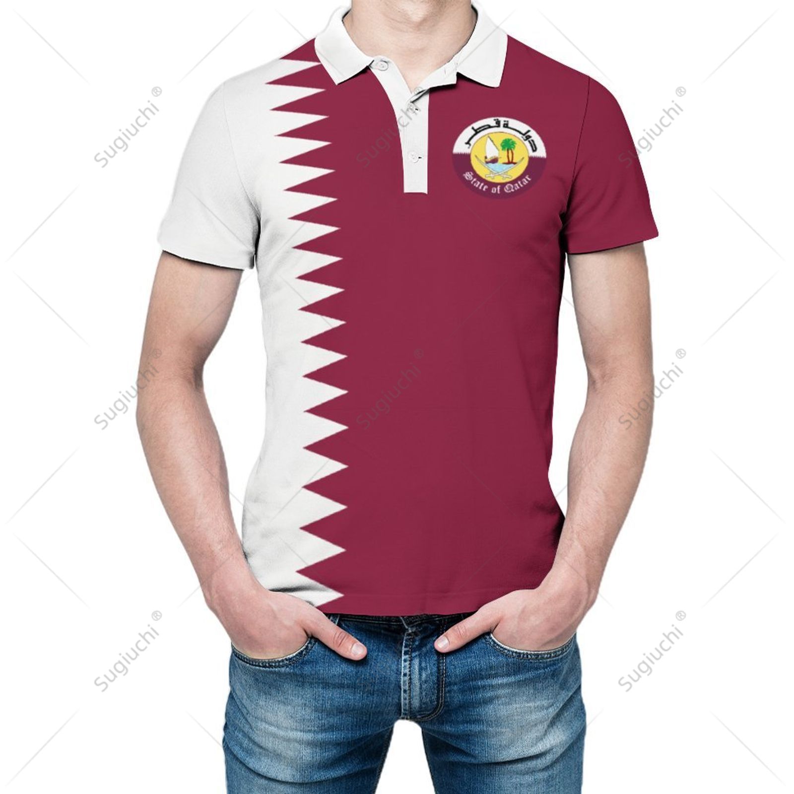 3D Printing Qatar - Polo Unisex con Stampa 3D della