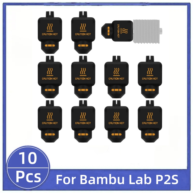 3D Printing Bambu Lab - 10 Pezzi Guaina Protettiva in Silicone
