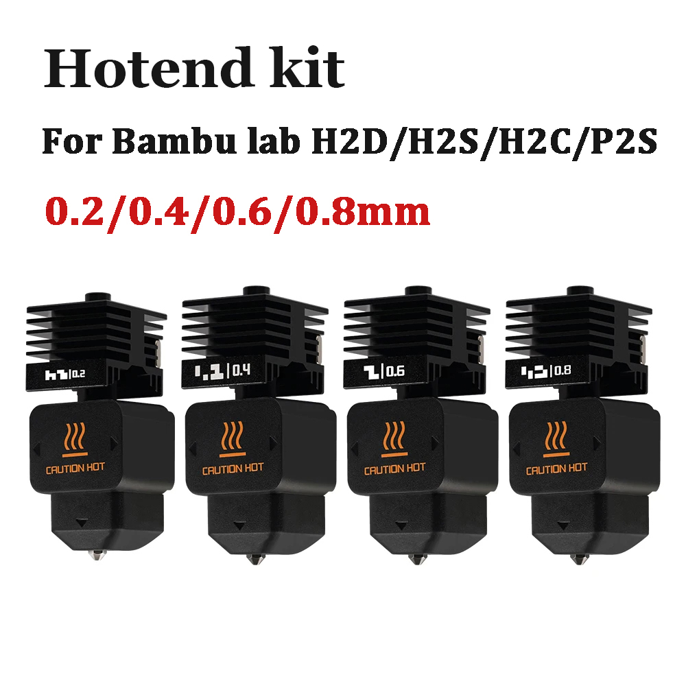 3D Printing Bambu Lab - Nuovo Kit Hotend H2D H2S H2C