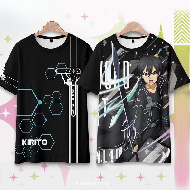3D Printing Online Service - T-Shirt Oversize con Stampa 3D Anime