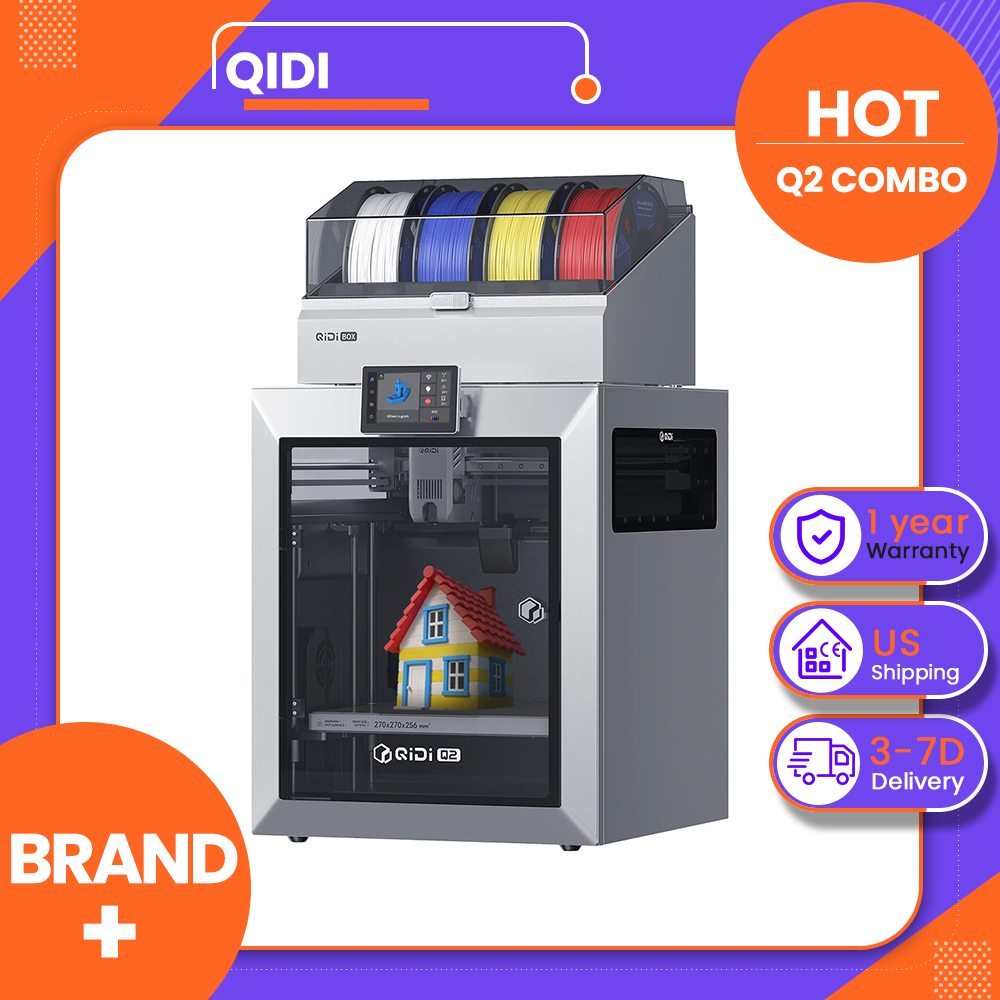 3D Printing Online Service - Stampante 3D QIDI Q2 Combo, stampa