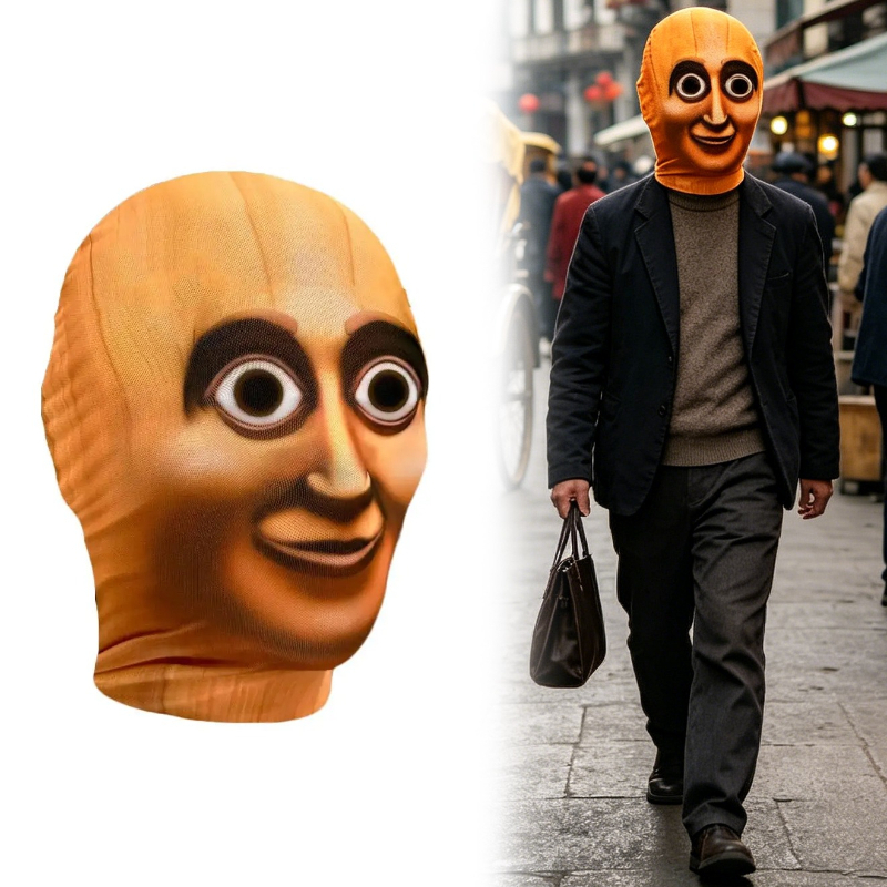 3D Printing Nylon - Maschera Integrale Stampata in 3D, Balaclava