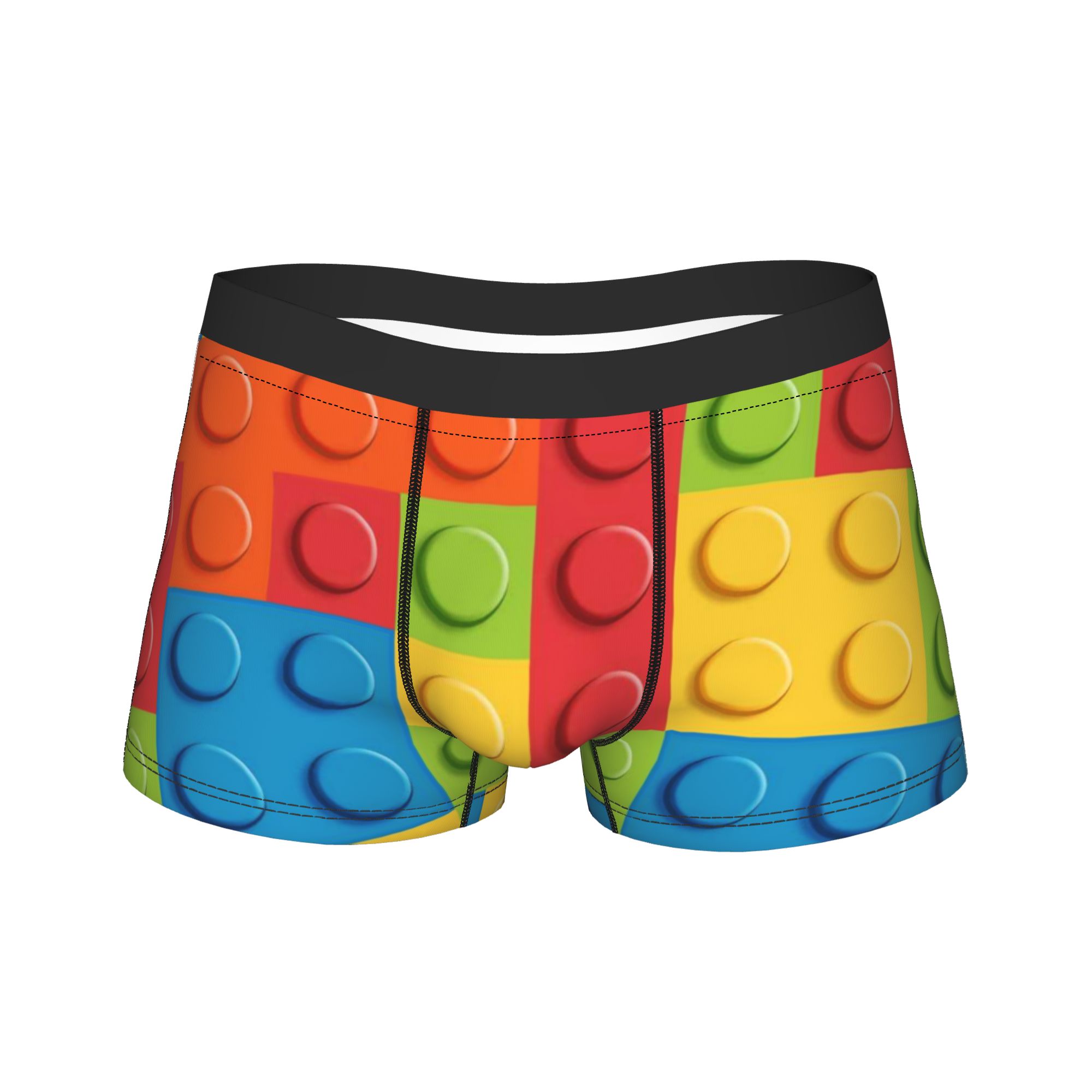 3D Printing Lego Bricks - Mutandine da uomo 2XL, morbide, sexy,