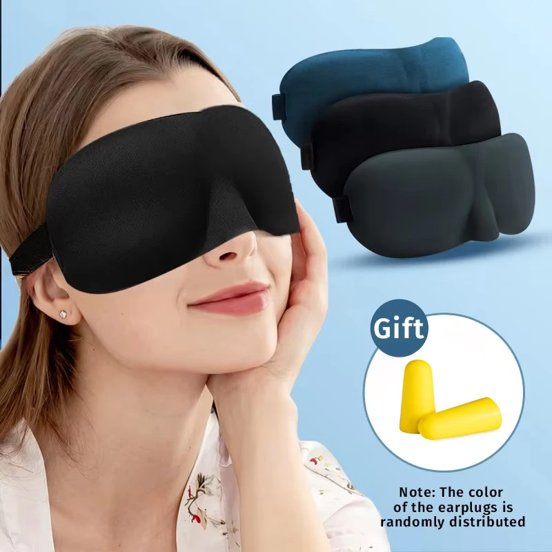 3D Printing Mask - Maschera per Dormire 3D Sagomata, Benda