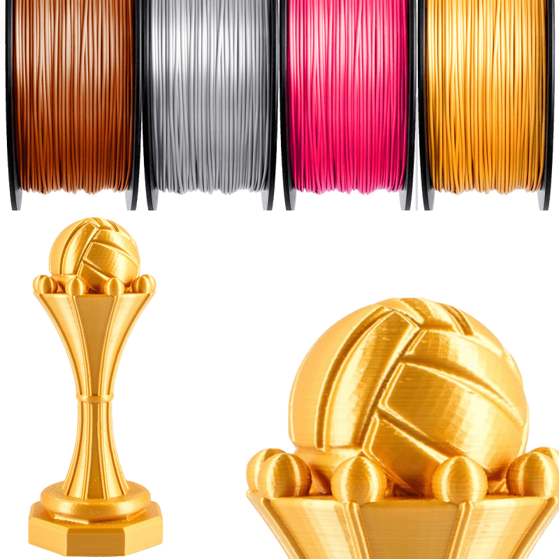 Filamento PLA di seta Geeetech - 3D Printing Nylon recensione e prezzo