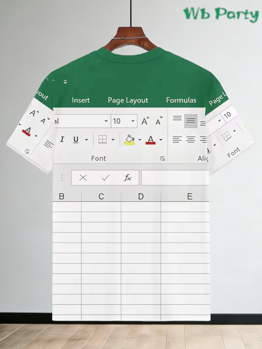 Casual Excel Tshirt per uomo 3 - 3D Printing Online Service recensione e prezzo