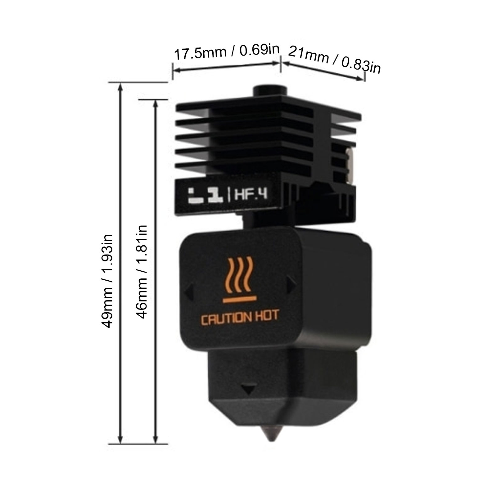 Hotend ad Alto Flusso di Ricam - 3D Printing Bambu Lab recensione e prezzo