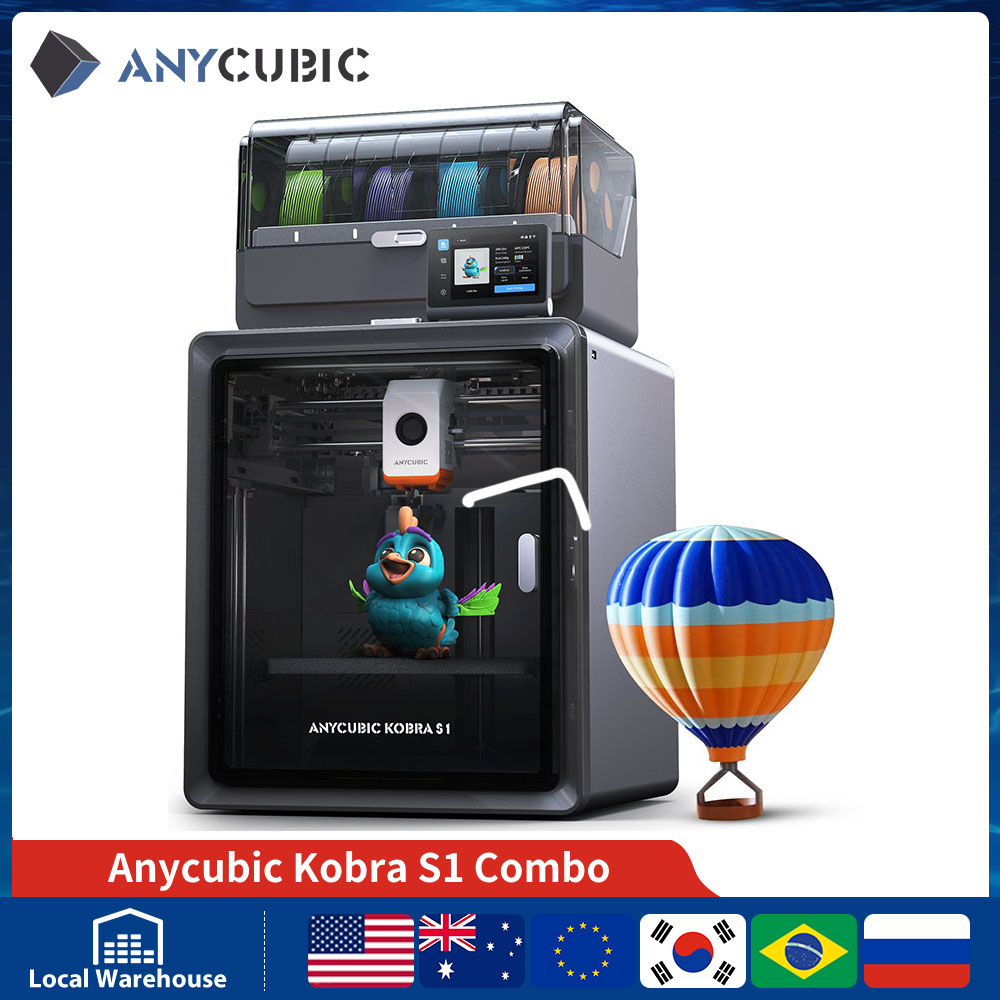 Stampante 3D multicolore Anycu - 3D Printing Online Service recensione e prezzo