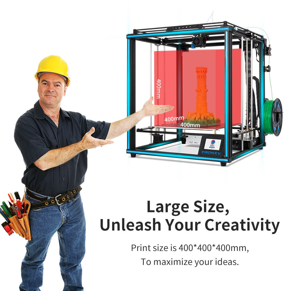 Tronxy X5SA Letto stampante 3D - 3D Printing Online Service recensione e prezzo