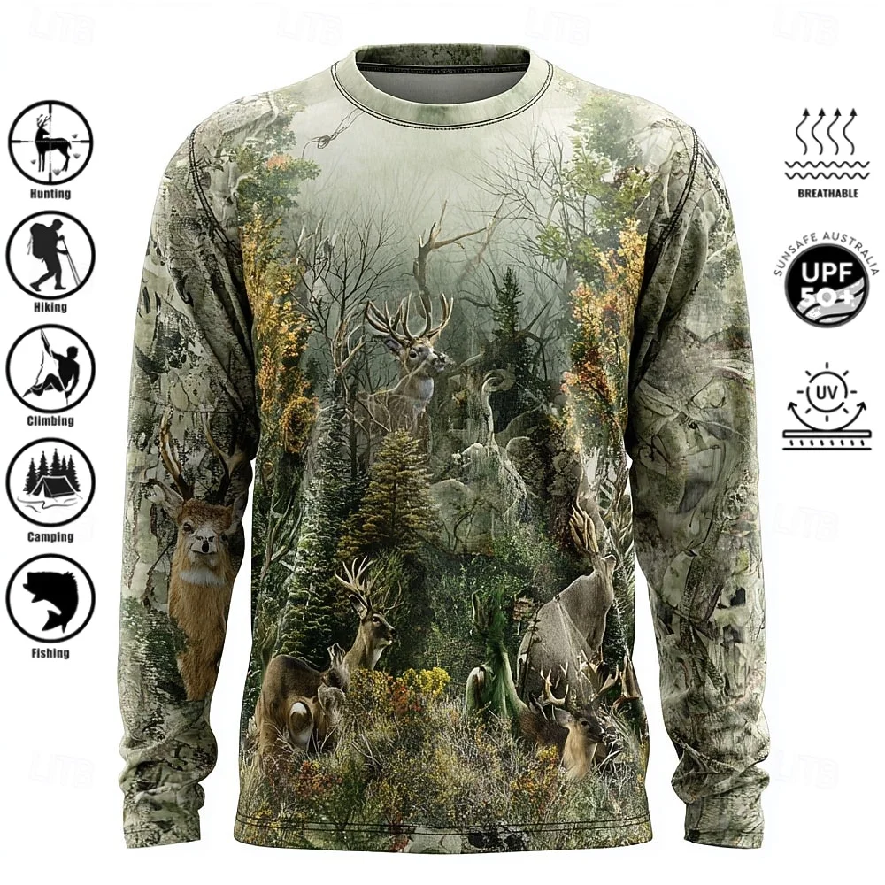 T-shirt da uomo a maniche lung - 3D Printing Custom recensione e prezzo