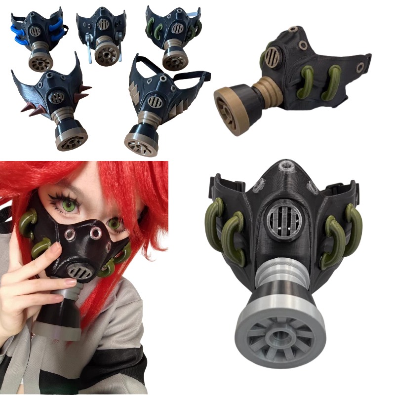 Maschera Antigas Nera Stampata - 3D Printing Mask recensione e prezzo
