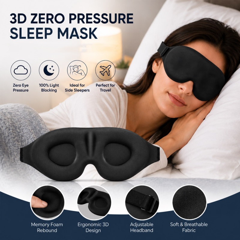 Maschera per dormire 3D, confo - 3D Printing Mask recensione e prezzo