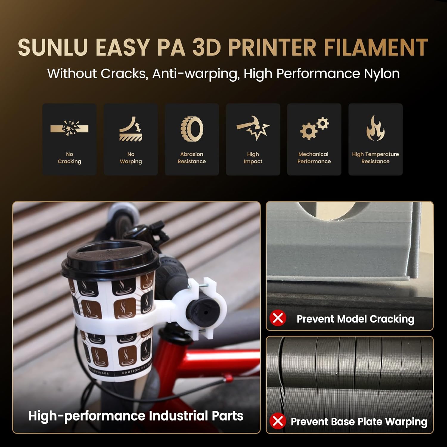 SUNLU 1KG Filamento in nylon f - 3D Printing Nylon recensione e prezzo